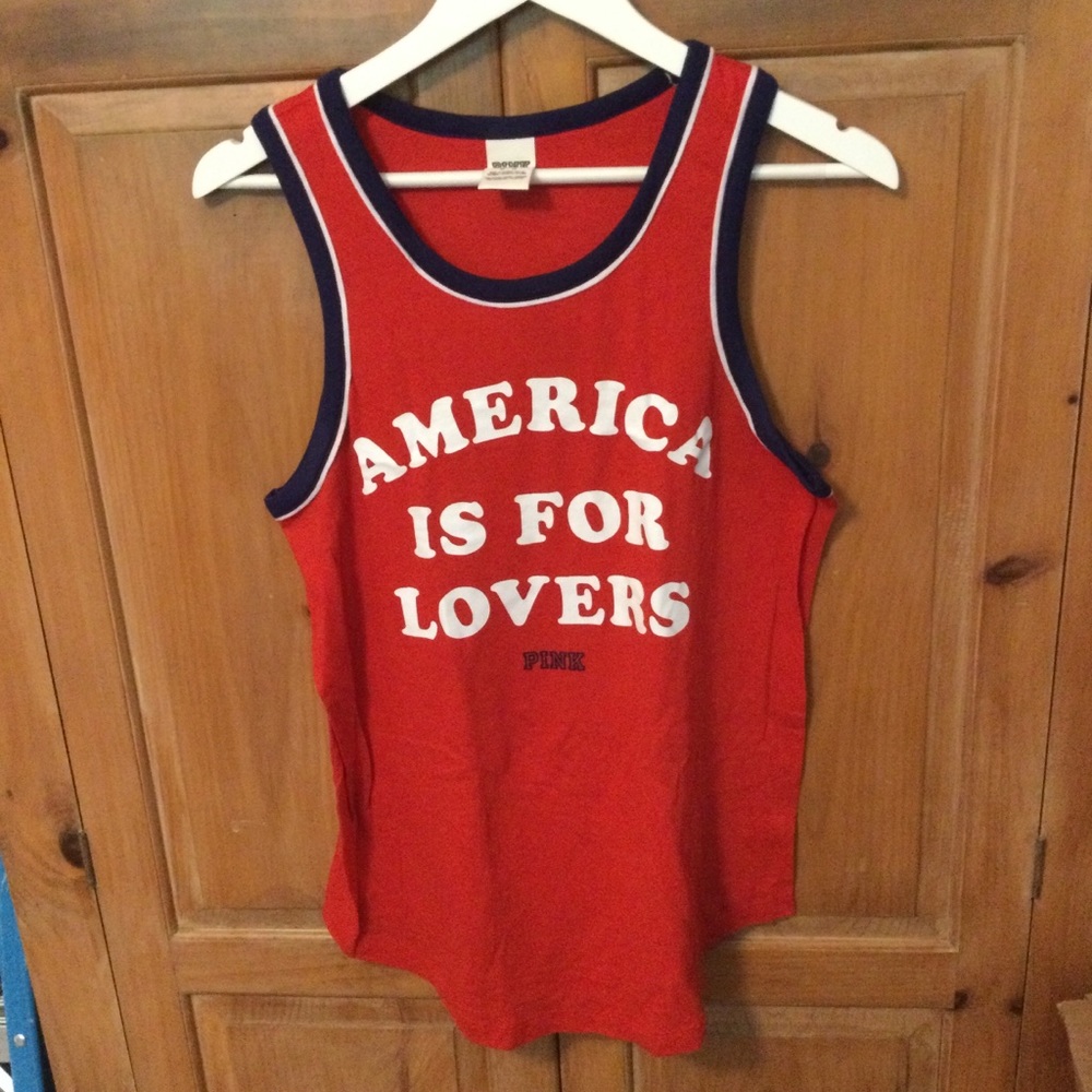 Pink Victoria Secret tank top